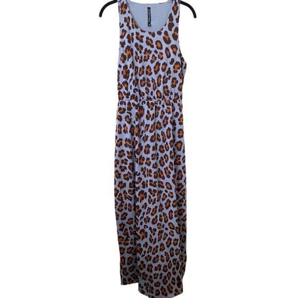 W118 BY WALTER‎ BAKER Leopard Maxi Dress - Picture 1 of 4